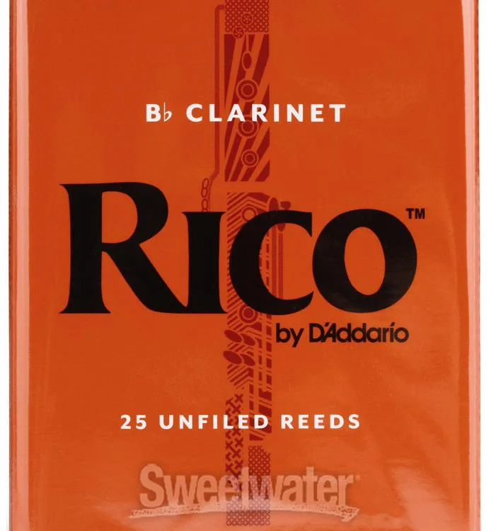  D'Addario RCA2515 Rico Bb Clarinet Reed - 1.5 (25-pack)