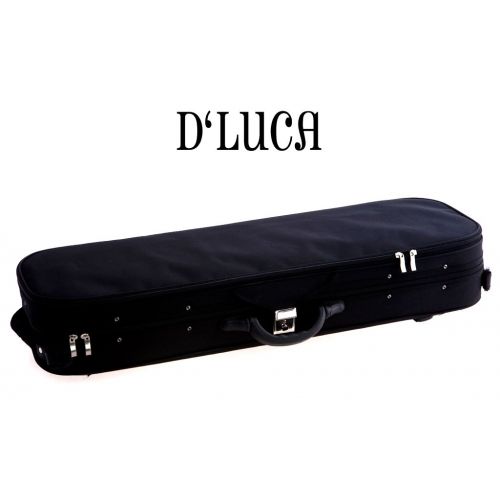  D'Luca DLuca VC-380 Oblong Full Size Violin Case with Hygrometer