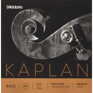 DAddario Kaplan Bass String Set, 3/4 Scale, Medium Tension