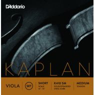DAddario Kaplan Viola String Set, Short Scale, Medium Tension