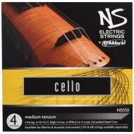 DAddario NS Electric Cello String Set, 4/4 Scale, Medium Tension