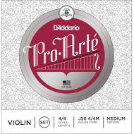 DAddario J56 4/4M Pro-Arte Nylon violin Strings, Medium