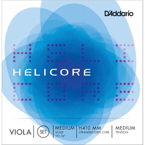  DAddario Helicore Viola String Set, Medium Scale, Medium Tension