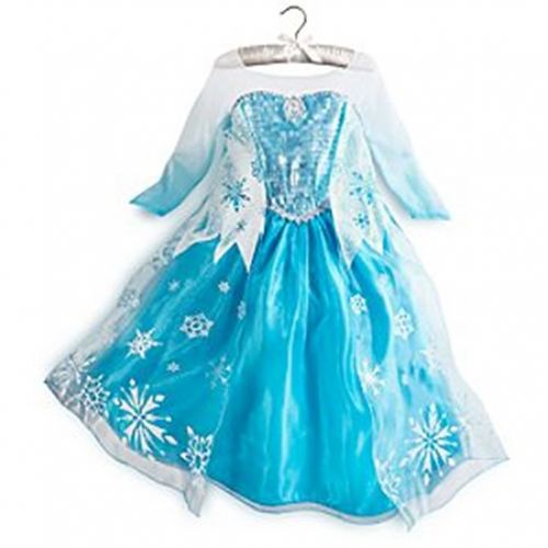  D & D Dressup Frozen Dress-Deluxe Elsa Dress-Up Package-Includes Dress & Accessories