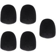 [아마존베스트]D Dolity 5pcs Headset Mini Earphone Microphone Windscreen Foam Cap Protective Case