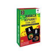 D Darlyng & Co. Darlyng & Co.s Modern Alphabet Affirmation Flash Cards for Kids ABC Flash Cards (Jamaica Alphabet Flash Cards)