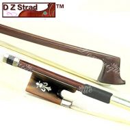 D Z Strad Violin Bow - Model 301 - Brazil Wood Bow with Ox Horn Frog and Fleur-de-Lis Inlay