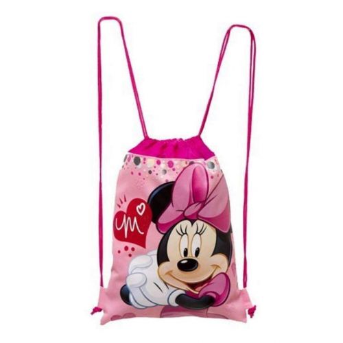  D i s n e y Disney Mickey and Minnie Mouse Drawstring Backpacks Plus Lanyards with Detachable Coin Purse and Autograph Books (Set of 6)