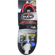 D.A.S. Audio Combo Jumper Cable - 14 AWG Power + 16 AWG Audio (3')
