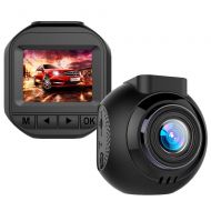 D.DA.D Mini Dash Cam,1080P Full HD Dashboard Video Recorder for Car Camera with Sony Sensor, Dash Camera for Cars Enhanced Super Night Vision,170°Wide Angle,Support 128GB Memory Card