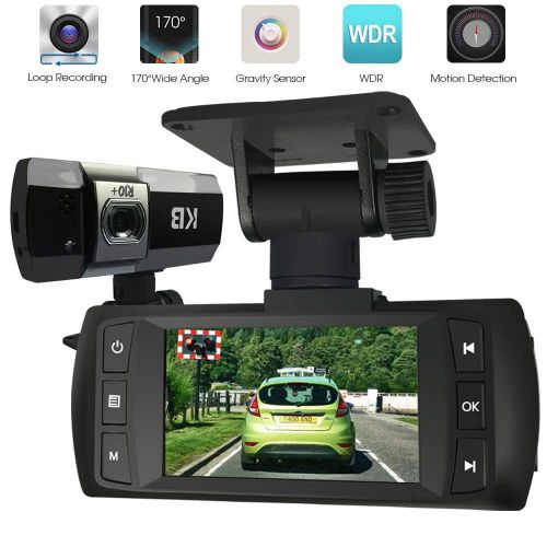  D.DA.D Mini Dash Cam,1080P Full HD Dashboard Video Recorder for Car Camera with Sony Sensor, Dash Camera for Cars Enhanced Super Night Vision,170°Wide Angle,Support 128GB Memory Card