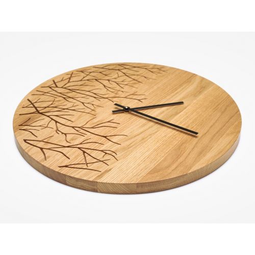  DABADesign Oak Wood Wall Clock ALBERTS