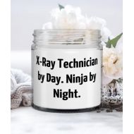 DABLIZ GROUP INTERNATION TRADING LLC Useful X-ray technician Gifts, X-Ray Technician by Day. Ninja by Night, Useful Christmas Candle Gifts For Colleagues