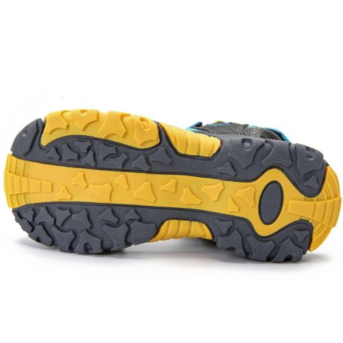  DADAWEN Summer Beach Outdoor Closed-Toe Sandals for Boys and Girls (Toddler/Little Kid/Big Kid)