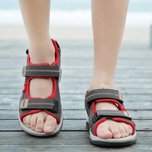  DADAWEN Boys Girls Summer Adventure Seeker Adjustable Strap Fisherman Sandal (Toddler/Little Kid/Big Kid)