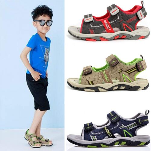  DADAWEN Boys Girls Summer Adventure Seeker Adjustable Strap Fisherman Sandal (Toddler/Little Kid/Big Kid)