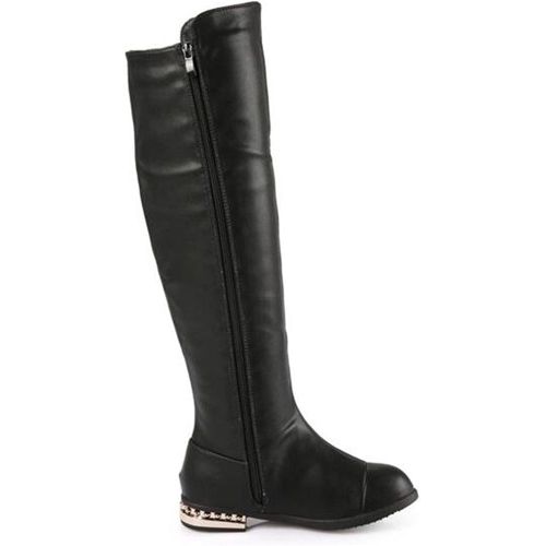  할로윈 용품DADAWEN Girls Waterproof Side Zipper Knee High Riding Boots (Toddler/Little Kid/Big Kid)