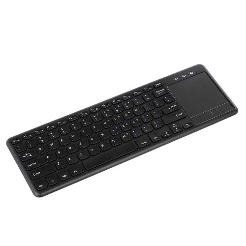  DADUIZHANG Wireless Keyboard Touch Keyboards with Multi-Touch Touchpad   Notebook Laptop Smart Tv, Black