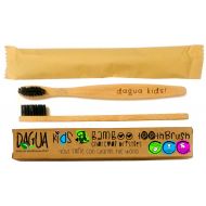 DAGUA kids Eco-friendly Bamboo Toothbrush with Charcoal Bristles BPA-free in ecofriendly packing (Kids!...