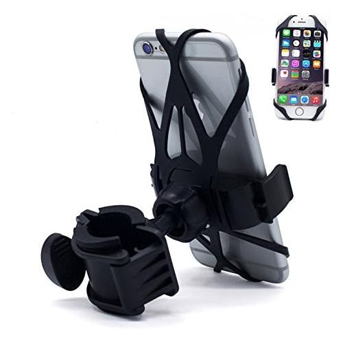  DAIXI Bike Phone Mount, 360° Adjustable Motorcycle/Bike Handlebar Universal Smartphone Mount Time/Map/Music/GPS Navigation for iPhone X 8 7 6 5 Plus Samsung S9 S8 S7 S7 S6 S5