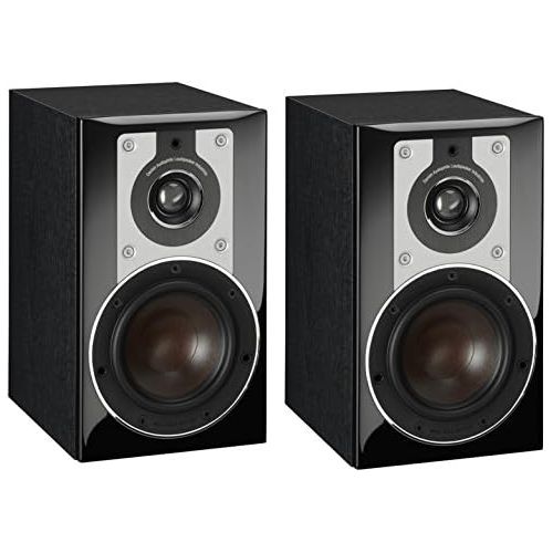  DALI Dali Opticon 1 2-Way Compact Bookshelf Speakers (Pair, Black Ash)