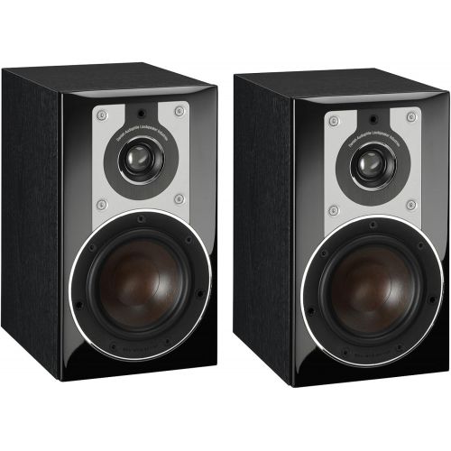  DALI Dali Opticon 1 2-Way Compact Bookshelf Speakers (Pair, Black Ash)