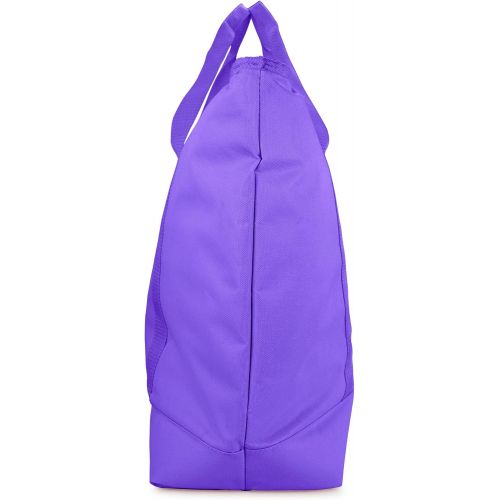  DALIX 25 Large Insulated Tote Cooler Bag w/Zipper in Purple