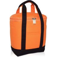 DALIX Mini Can Cooler Bag Small Insulated Lunch Box for Men Women Orange