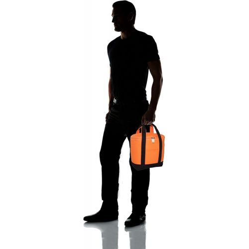  DALIX Mini Can Cooler Bag Small Insulated Lunch Box for Men Women Orange