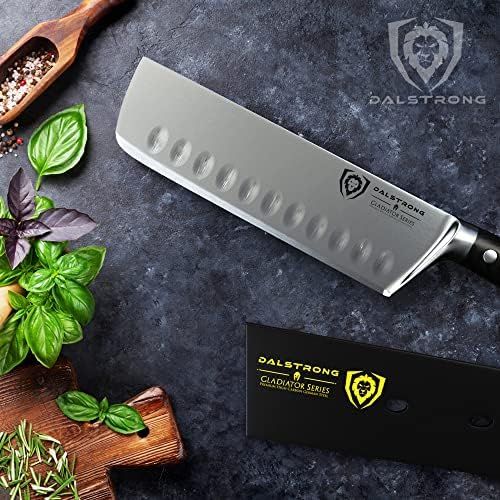  Dalstrong Nakiri asiatisches Gemuesemesser - Gladiator Serie - Deutscher HC Stahl  18 cm