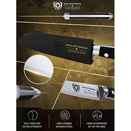  [아마존베스트]Dalstrong ALSTRONG Chefs Knife - Gladiator Series - German HC Steel