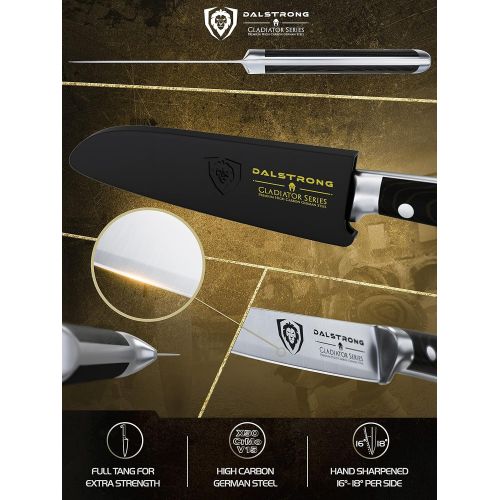  [아마존베스트]Dalstrong ALSTRONG Chefs Knife - Gladiator Series - German HC Steel