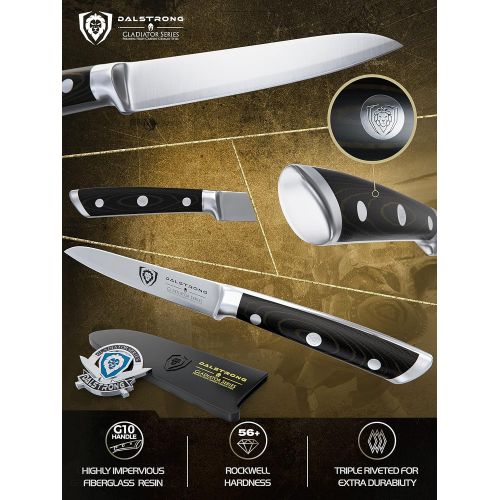  [아마존베스트]Dalstrong ALSTRONG Chefs Knife - Gladiator Series - German HC Steel