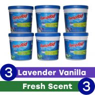 DAMPRID Refillable 10.5 OZ 6-Pack Moisture Absorber, 6 Pack, Blue, 6 Count