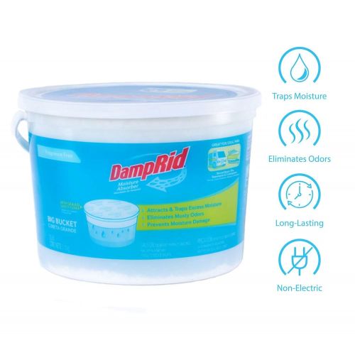  DAMPRID FGAM50 Moisture Absorber, 2.5 Pound