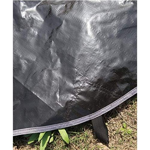  DANCHEL Tent Footprint Mat Tarps for Bell Tent, Color Black