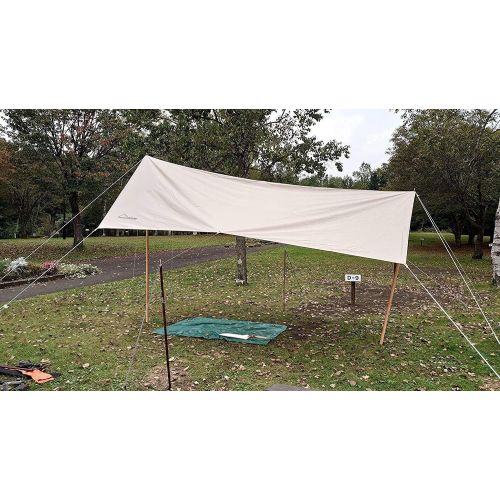  DANCHEL OUTDOOR 4 Season Waterproof Canvas Camping Bell Tent for 8 Person,Lightweight Sun Shelter Canopy for Backpacking Rain Fly Glamping 6M=20ft