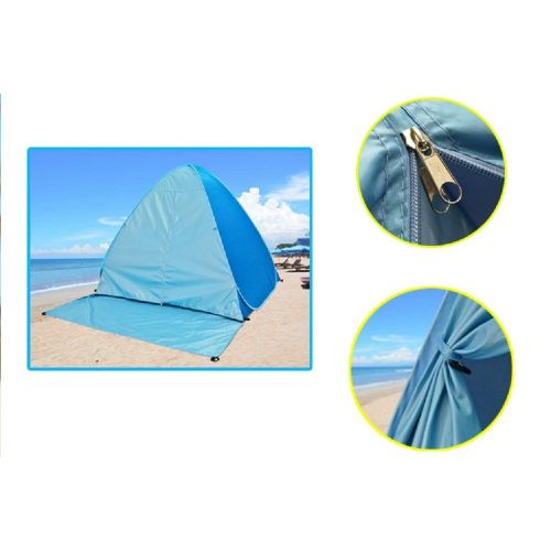  DANCHEL OUTDOOR Danchel Fully Automatic Pop Up Beach Tent,2-3 Person UV Protection Sun Shelter