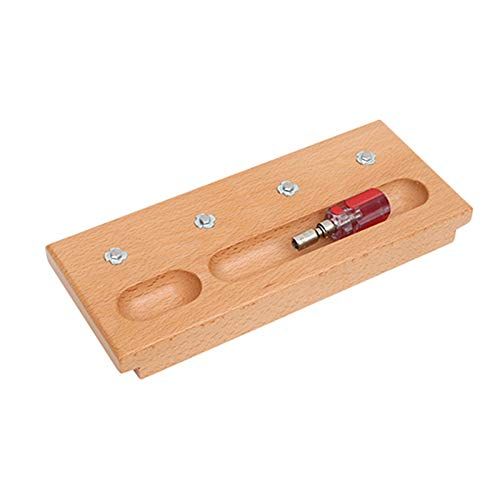  DANNI Montessori Baby Wooden Toy for Children Screw Bolts Teaching Aids Kid Screwdriver Educational Toy Brinquedos Juguets