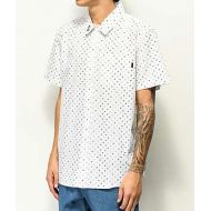 DARK SEAS Dark Seas Cocobana White Short Sleeve Button Up Shirt