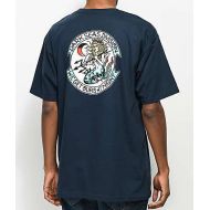 DARK SEAS Dark Seas Night Fall Navy T-Shirt