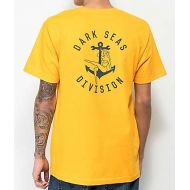 DARK SEAS Dark Seas Bon Voyage Gold & Navy T-Shirt