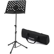 Music Stand, Sheet Music Stand, Music Stands Adjustable Height Music Holder Portable Folding Sheet Music Stands with Carry Bag Violin Guitar Book Holder