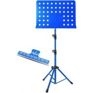 Music Stand, Sheet Music Stand, Portable Music Stands Adjustable Height Music Holder Dual-Purpose Sheet Music Stands for Studio Concert Book Stand