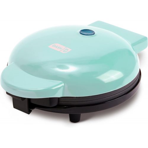  Dash DEWM8100AQ Express 8” Waffle Maker Machine for Individual Servings, Paninis, Hash browns + other on the go Breakfast, Lunch, or Snacks, 8 Inch, Aqua