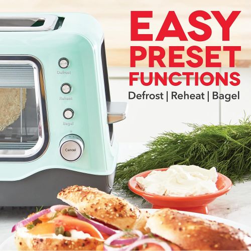  [아마존베스트]Dash DVTS501 DVTS501AQ Toaster, 2 Slice, Aqua