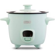 [아마존베스트]Dash DRCM200GBAQ04 Mini Rice Cooker Steamer with Removable Nonstick Pot, Keep Warm Function & Recipe Guide, Aqua