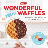 [아마존베스트]DASH DCB001MW Wonderful Mini Waffles Recipe Book with Gluten, Vegan, Paleo, Dairy + Nut Free Options, Over 80+ Easy to Follow Guides, Cookbook