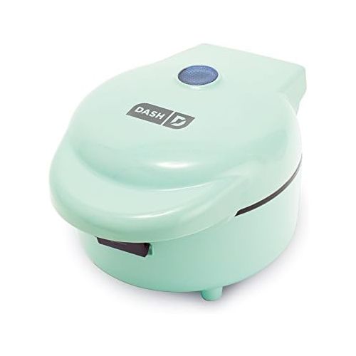  [아마존베스트]Dash DWBM100GBAQ02 Maker Machine for Individual Belgian Waffles, Taco Bowls, Chicken & Waffles & Other Sweet or Savory Treats, 750W, Aqua