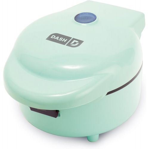  [아마존베스트]Dash DWBM100GBAQ02 Maker Machine for Individual Belgian Waffles, Taco Bowls, Chicken & Waffles & Other Sweet or Savory Treats, 750W, Aqua